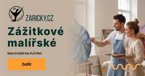 500x262 malování banner u plátna